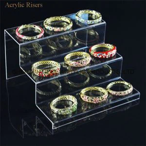 Елегантна акрилна корпа Ризери Табела Рисери Приказују случајеве Рисере