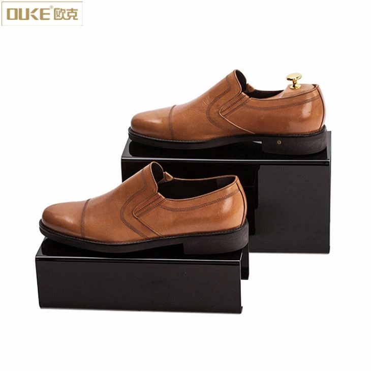 Countertop Rectangle Acrylic Shoe Display Stand