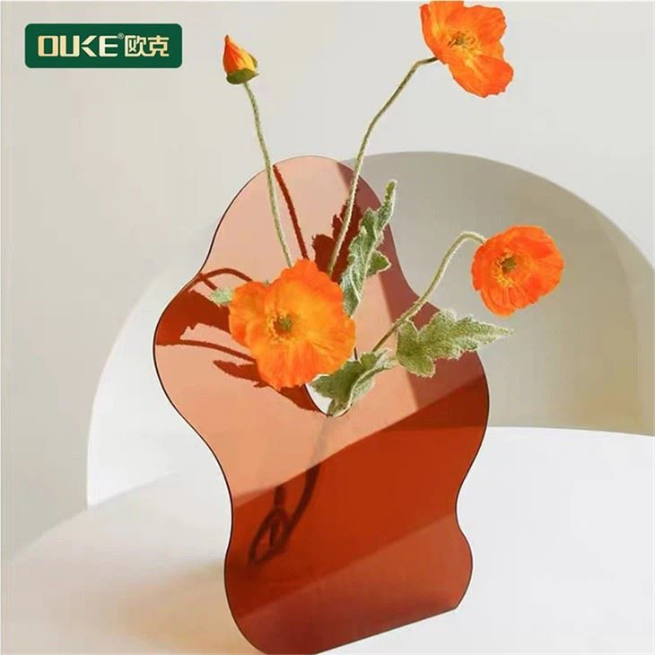 Colored Acrylic Vase